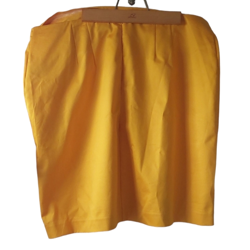 Worthington Yellow Mustard Skirt